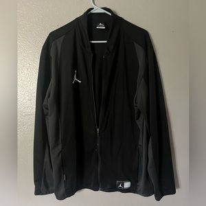 Jordan men’s zip up, black and grey, size XL